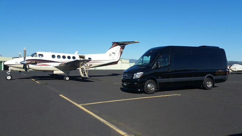 Sonoma Airport Transportation - Executive Charters & Limousine of Sonoma County